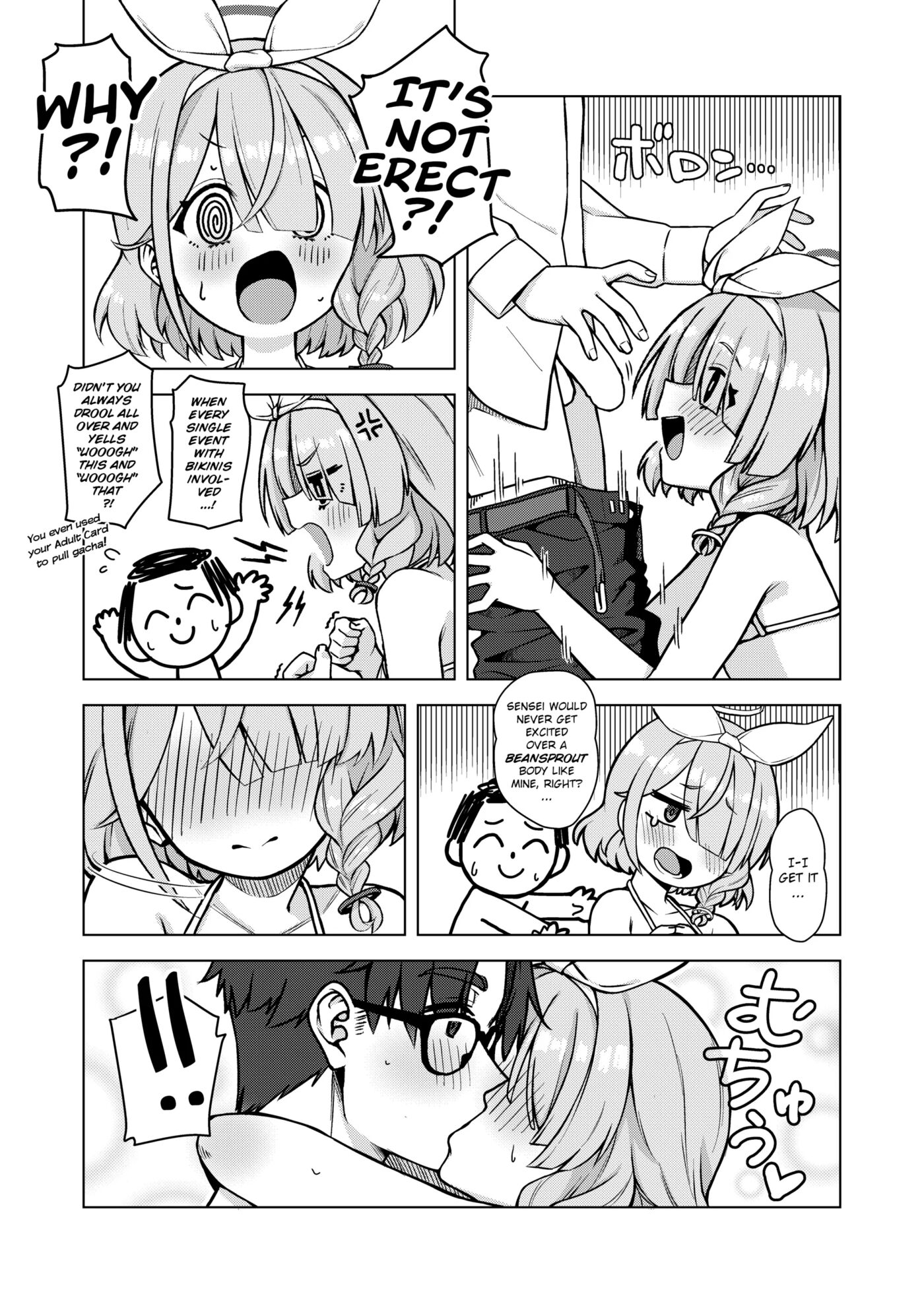 Arona Is Sensei's Sexual Relief Assistant Chapter 1000 Page 8